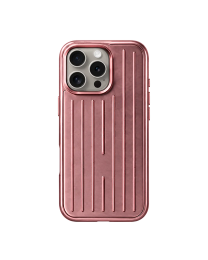 Royalty Cases Aluminium Case for iPhone 15 Pro in Pink, view 2