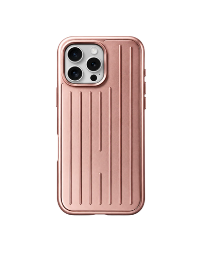 Royalty Cases Aluminium Case for iPhone 15 Pro in Rose Gold, view 3