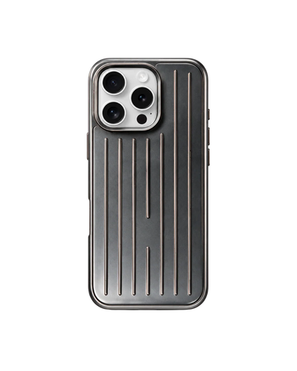 Royalty Cases Aluminium Case for iPhone 15 Pro in Silver, view 2