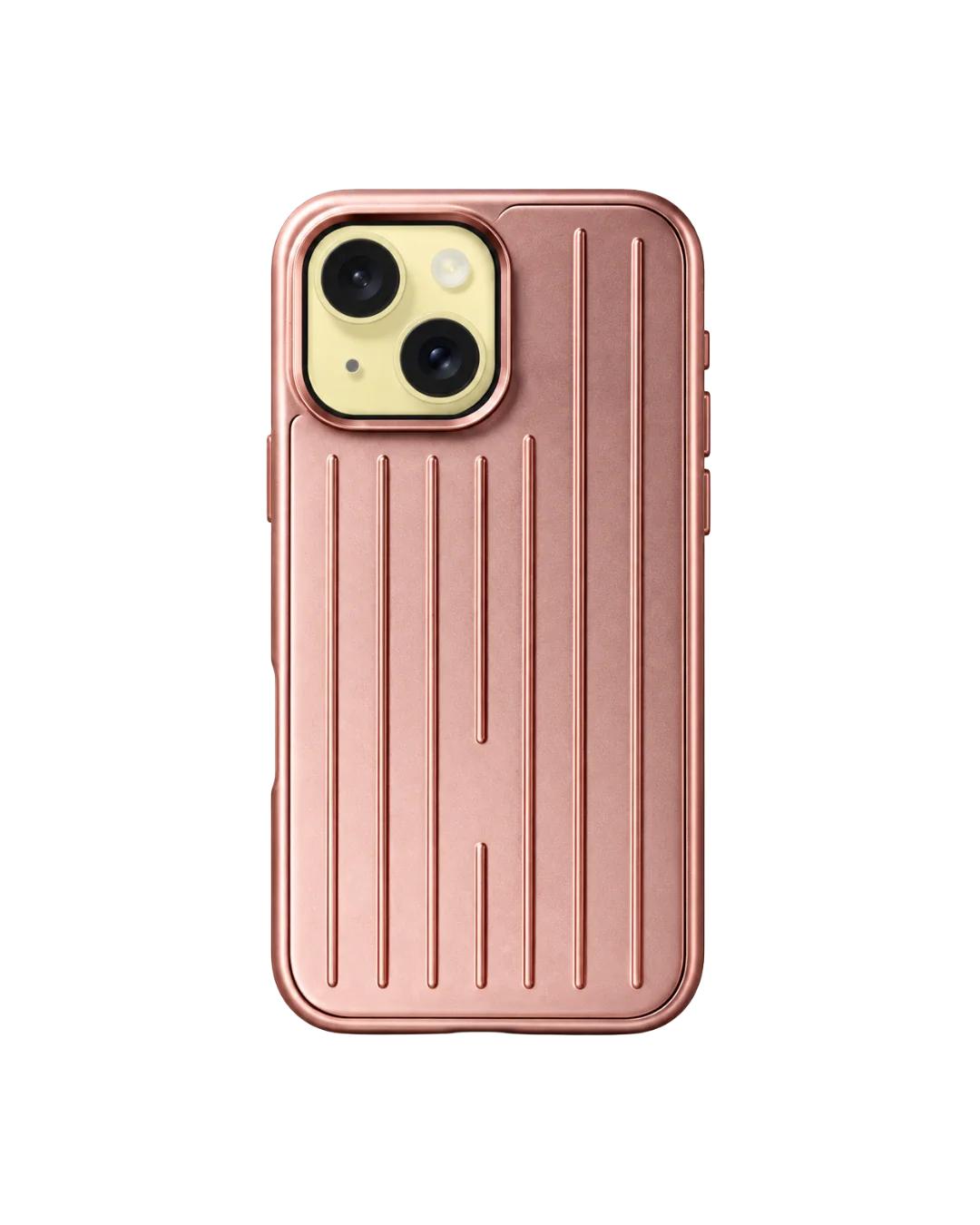 Royalty Cases Aluminium Case for iPhone 15 in Rose Gold, view 4