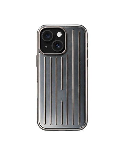 Royalty Cases Aluminium Case for iPhone 15 in Silver, view 2
