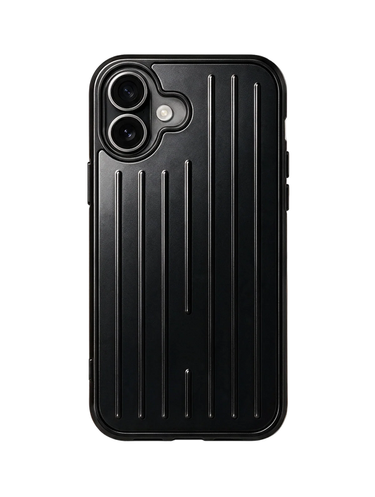 Royalty Cases Aluminium Case for iPhone 16 in Black, view 1
