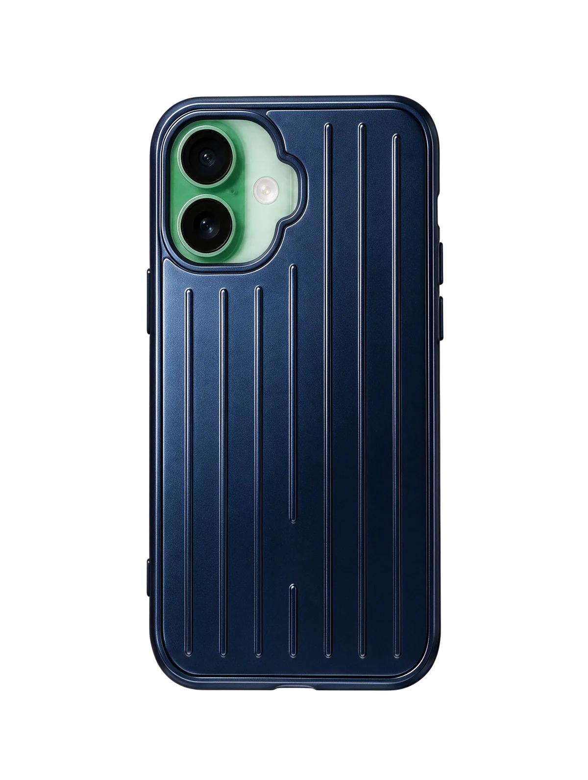 Royalty Cases Aluminium Case for iPhone 16 in Blue, view 1