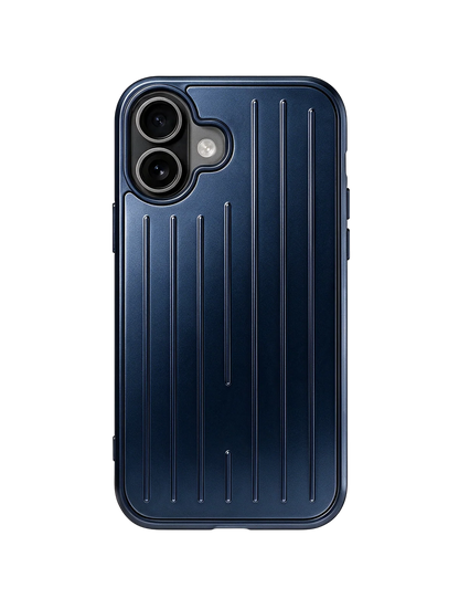 Royalty Cases Aluminium Case for iPhone 16 in Blue, view 2