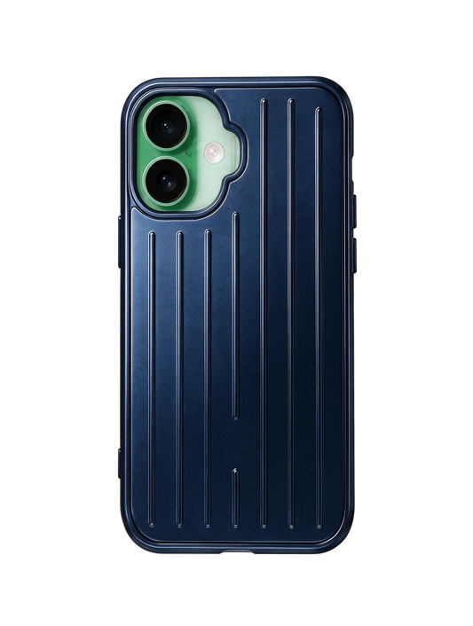 Royalty Cases Aluminium Case for iPhone 16 Plus in Blue, view 1