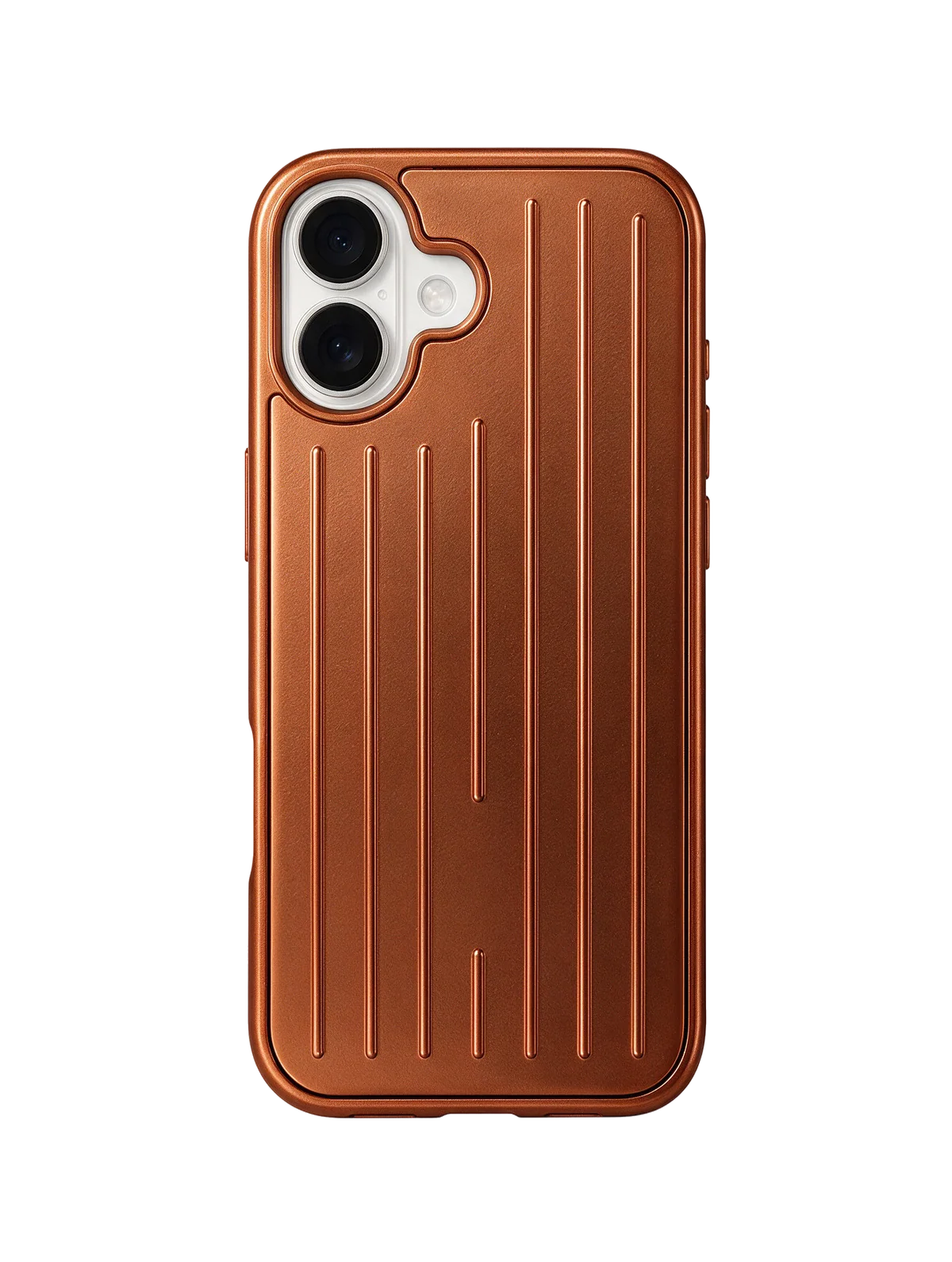 Royalty Cases Aluminium Case for iPhone 16 Plus in Orange, view 2
