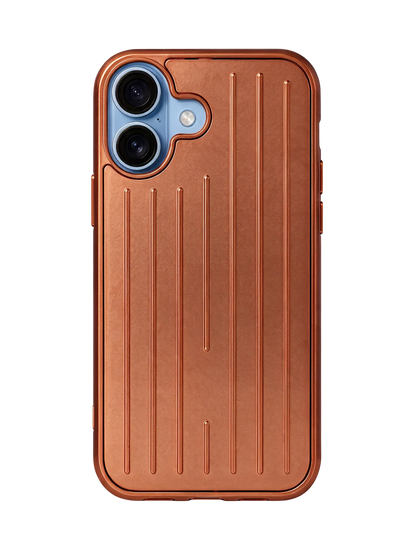 Royalty Cases Aluminium Case for iPhone 16 Plus in Orange, view 3