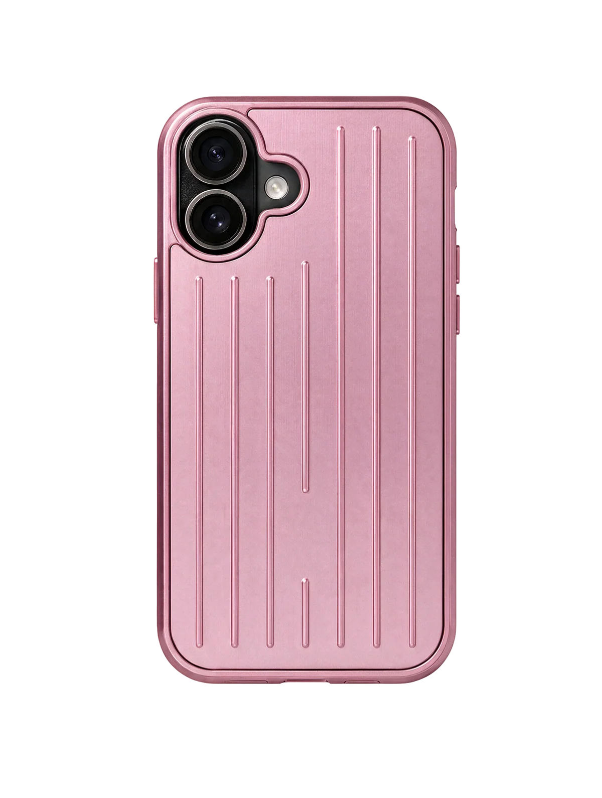 Royalty Cases Aluminium Case for iPhone 16 Plus in Pink, view 1