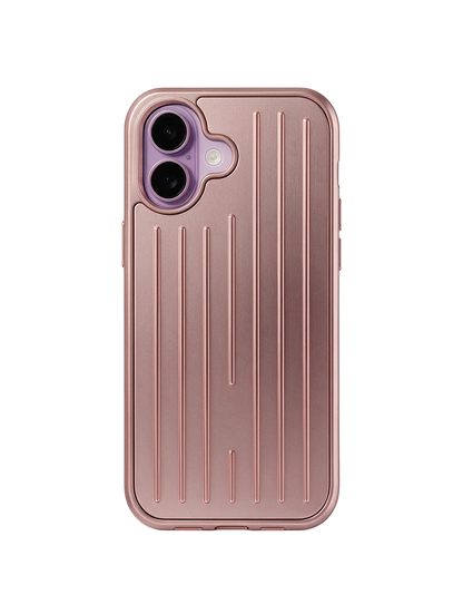 Royalty Cases Aluminium Case for iPhone 16 Plus in Rose Gold, view 1