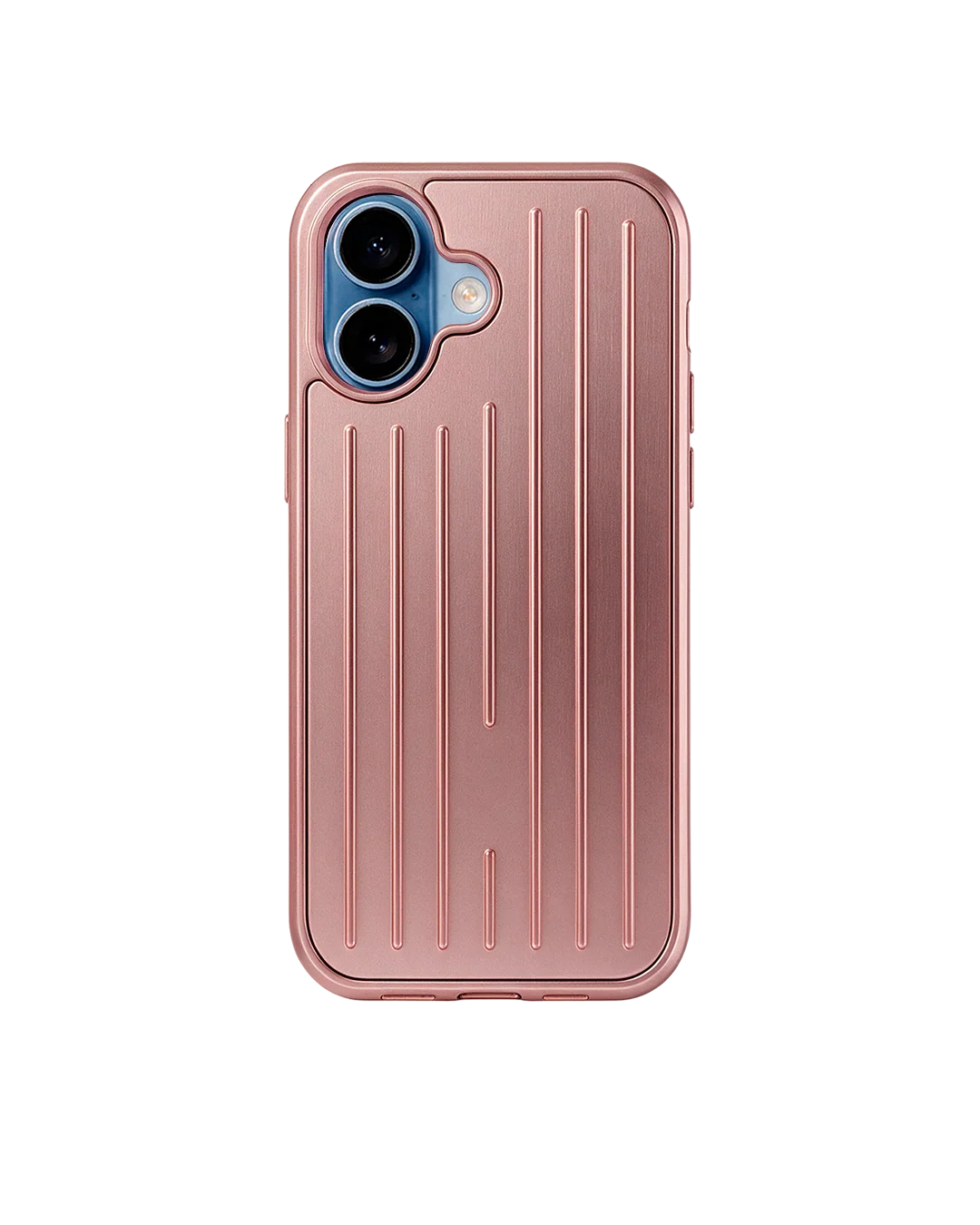 Royalty Cases Aluminium Case for iPhone 16 Plus in Rose Gold, view 3
