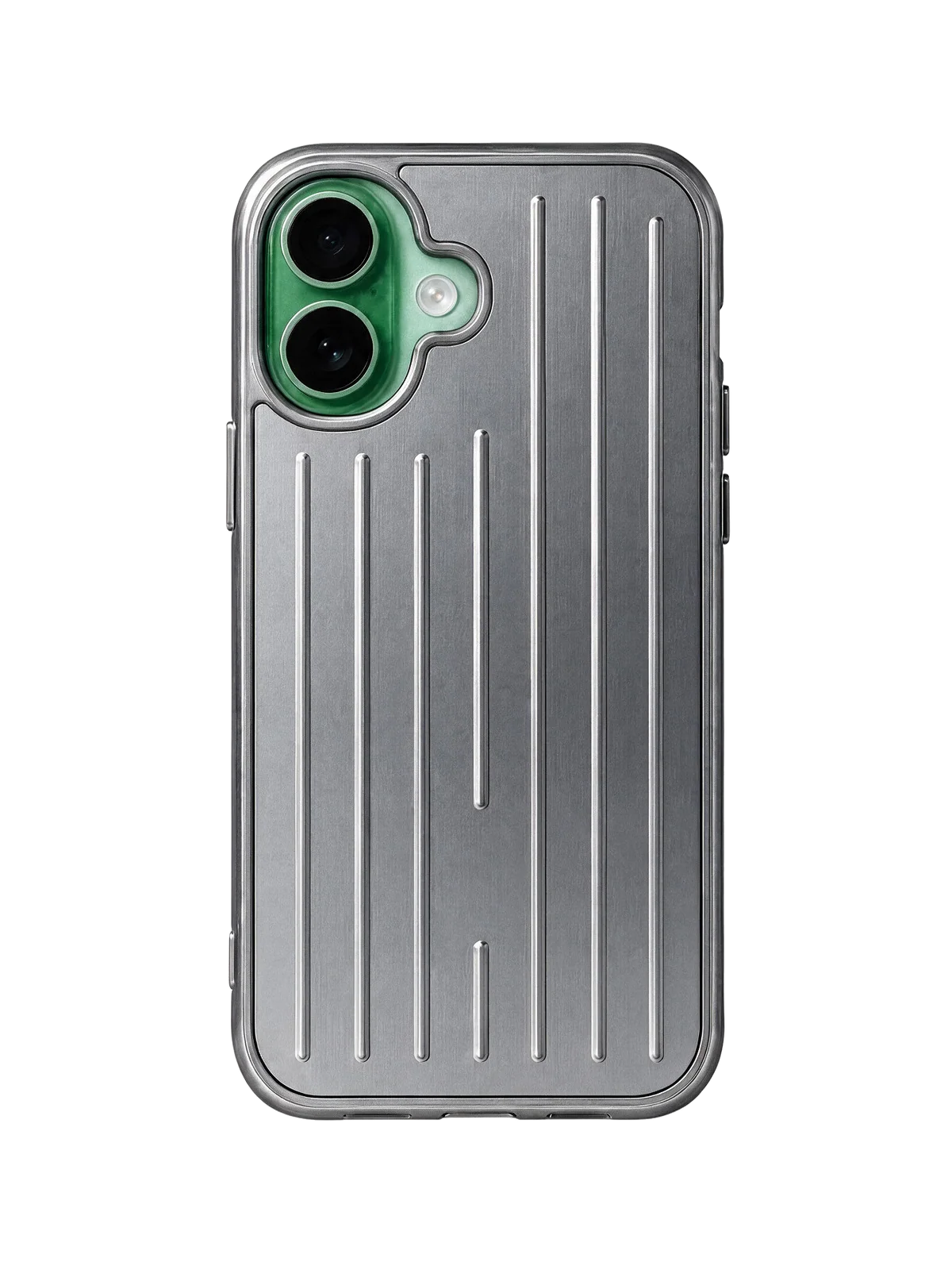Royalty Cases Aluminium Case for iPhone 16 Plus in Silver, view 4