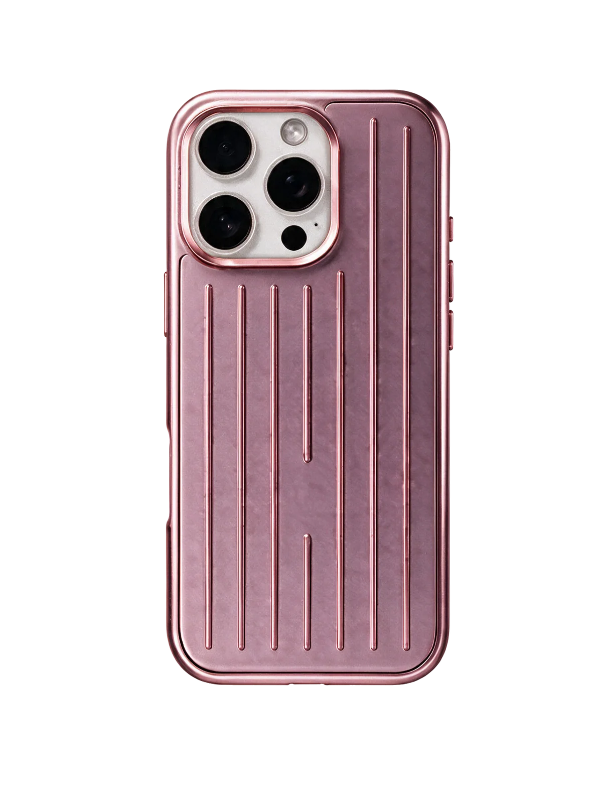 Royalty Cases Aluminium Case for iPhone 16 Pro Max in Pink, view 3