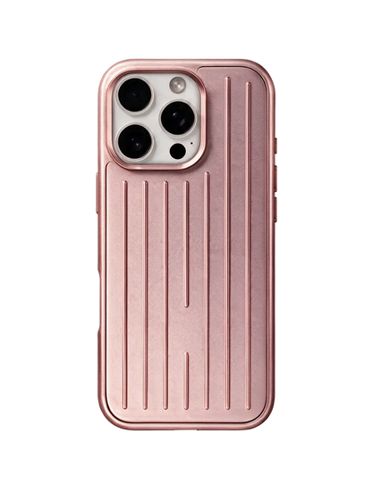 Royalty Cases Aluminium Case for iPhone 16 Pro Max in Rose Gold, view 2