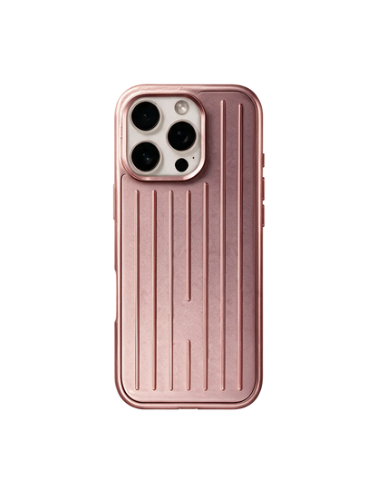 Royalty Cases Aluminium Case for iPhone 16 Pro Max in Rose Gold, view 3