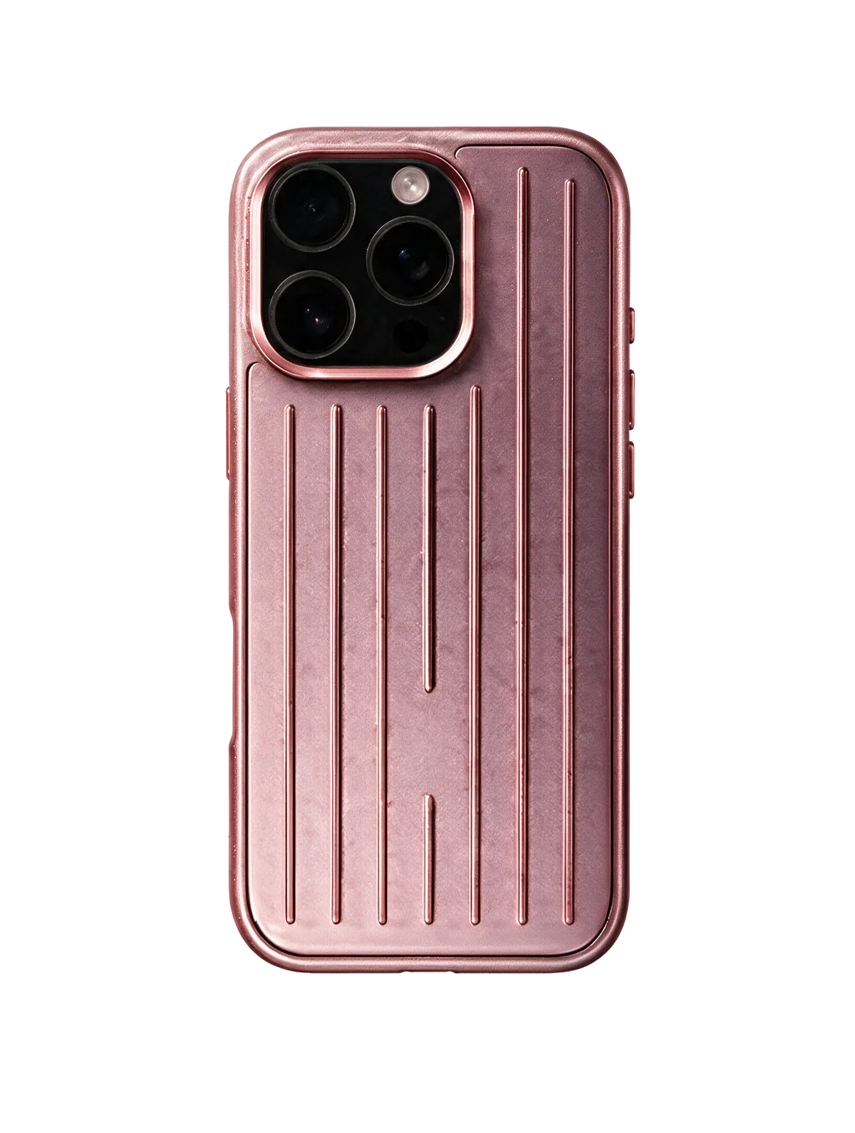Royalty Cases Aluminium Case for iPhone 16 Pro Max in Rose Gold, view 4