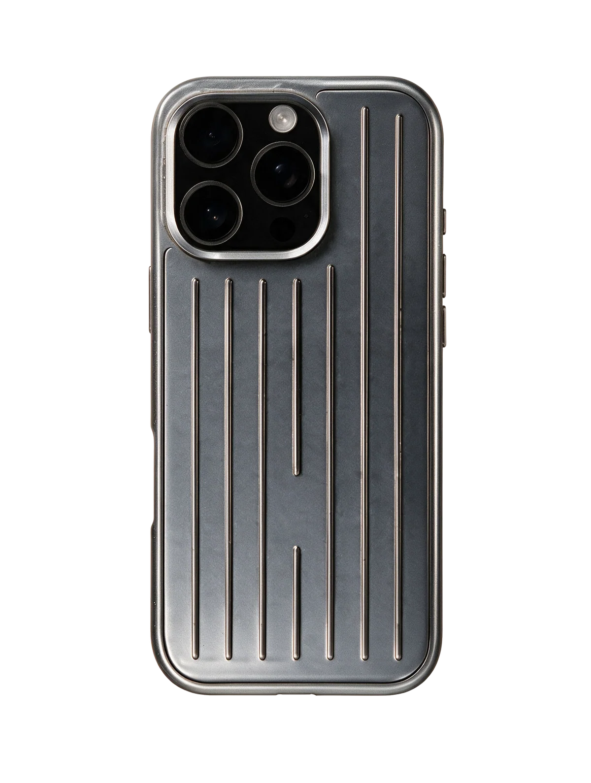 Royalty Cases Aluminium Case for iPhone 16 Pro Max in Silver, view 4