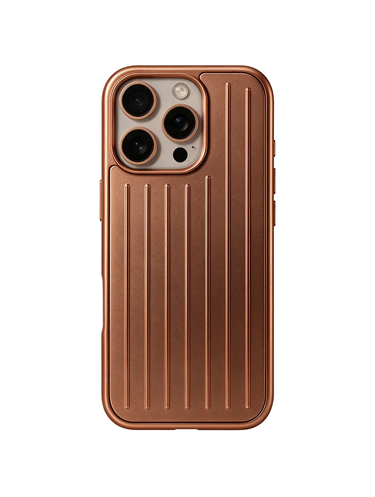 Royalty Cases Aluminium Case for iPhone 16 Pro in Orange, view 1