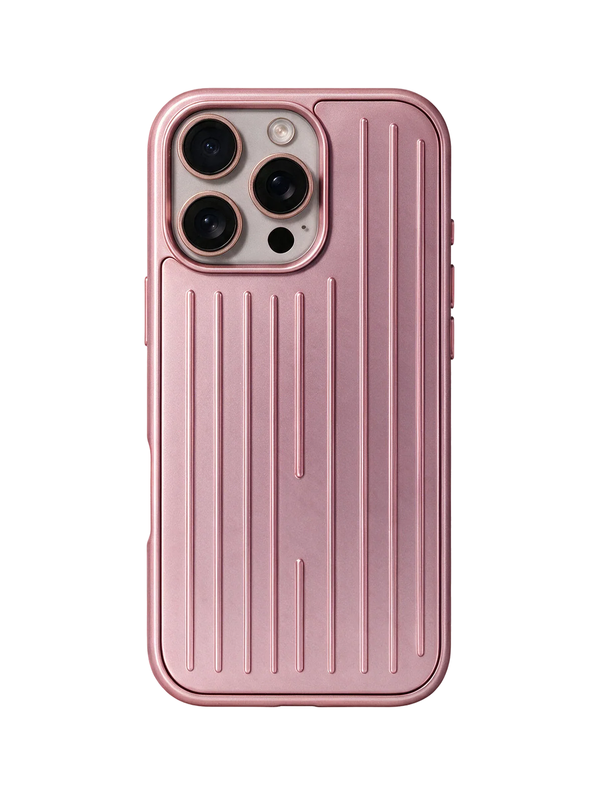 Royalty Cases Aluminium Case for iPhone 16 Pro in Pink, view 1
