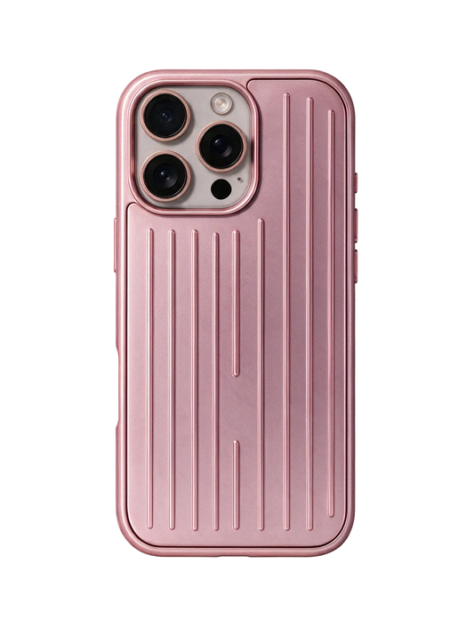 Royalty Cases Aluminium Case for iPhone 16 Pro in Pink, view 1