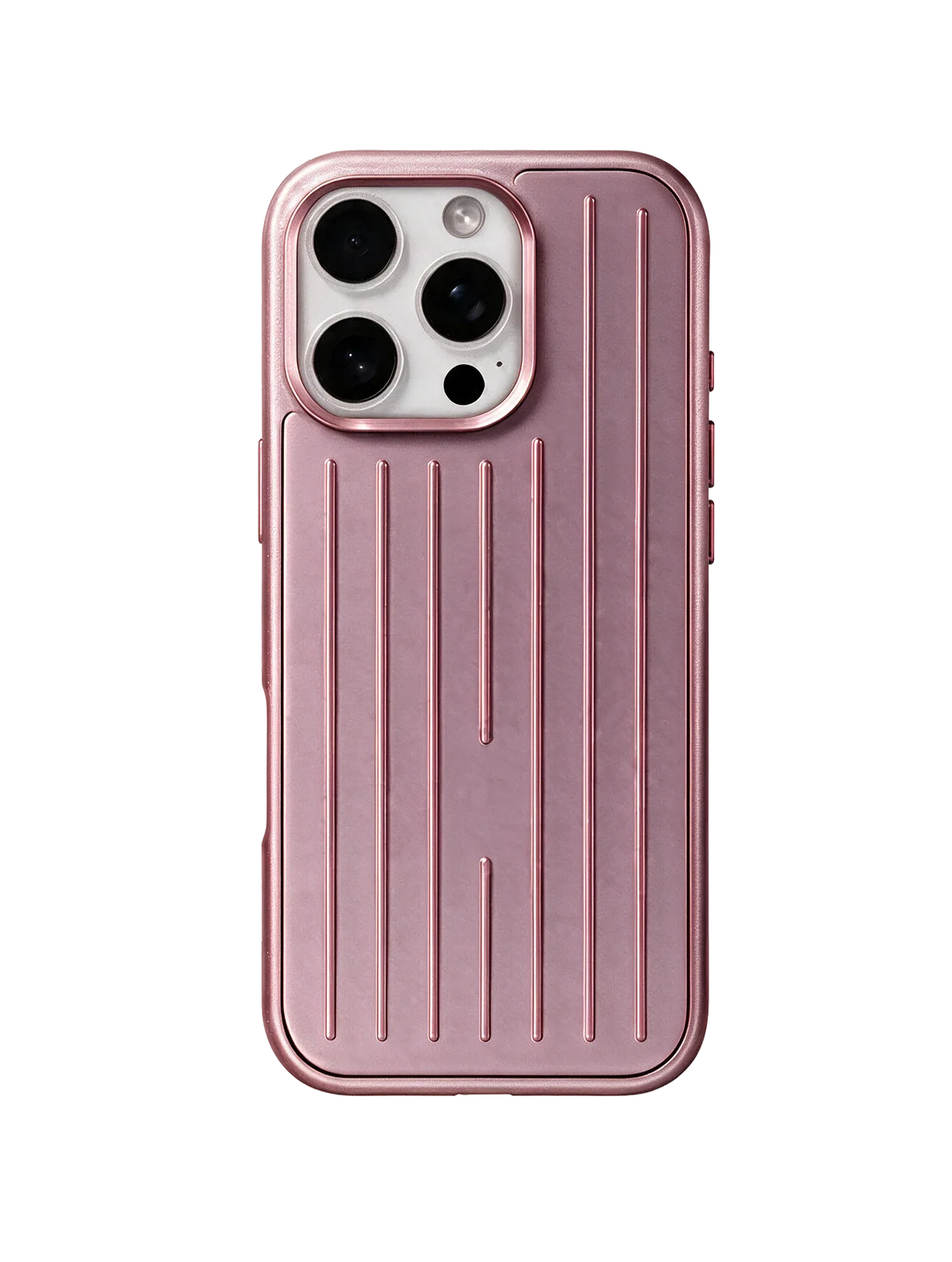 Royalty Cases Aluminium Case for iPhone 16 Pro in Pink, view 2
