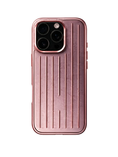 Royalty Cases Aluminium Case for iPhone 16 Pro in Rose Gold, view 4