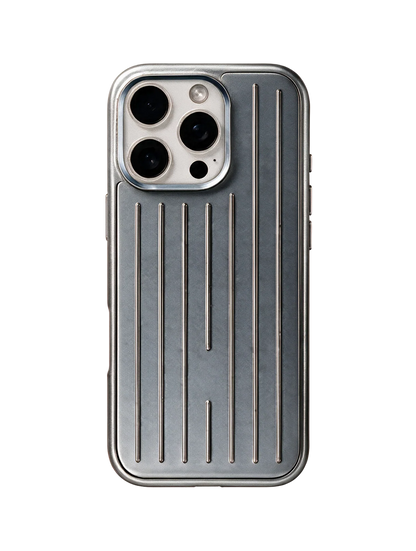Royalty Cases Aluminium Case for iPhone 16 Pro in Silver, view 3