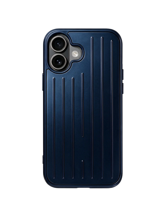 Royalty Cases Aluminium Case for iPhone 17 in Blue, view 1