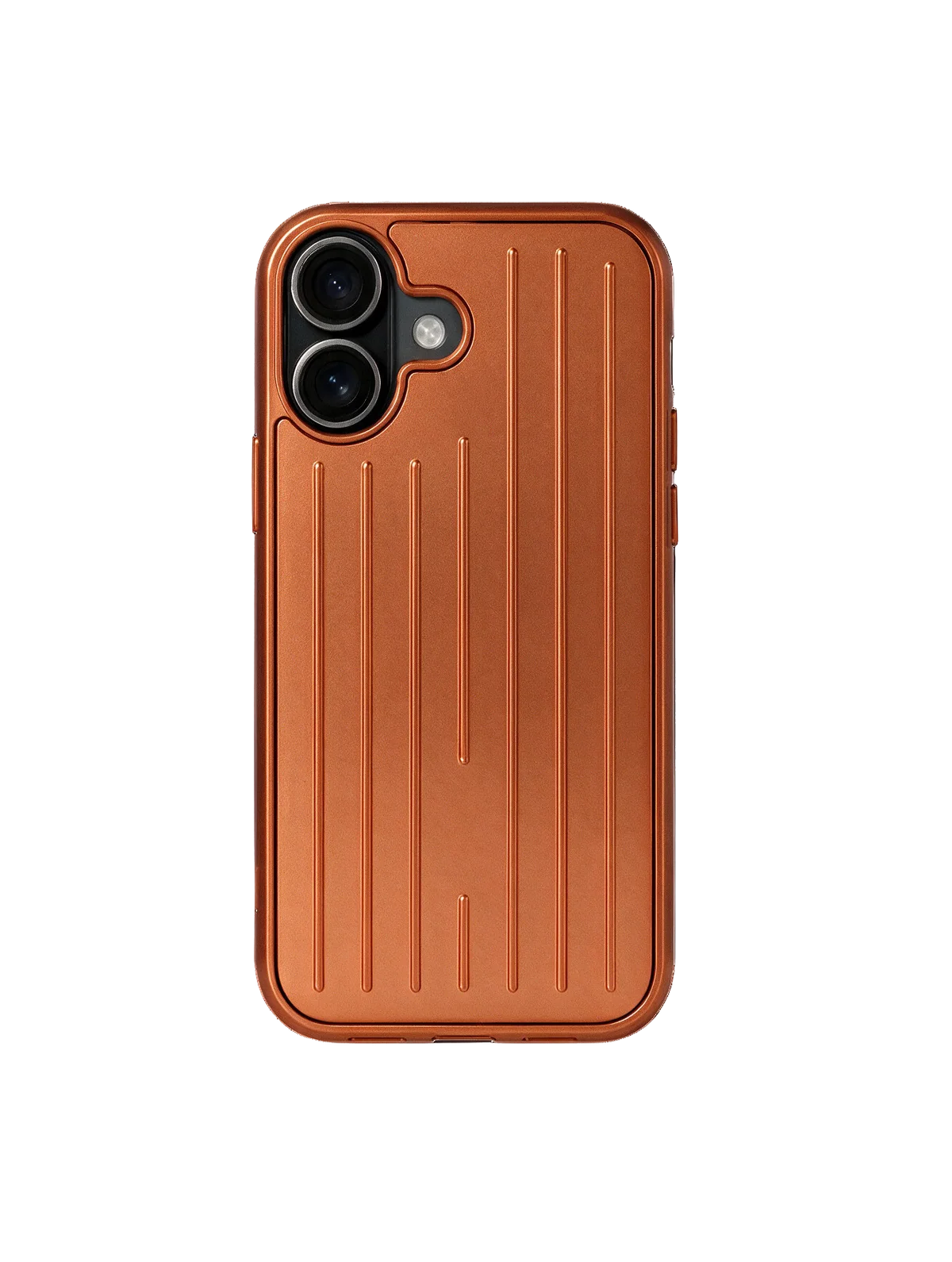 Royalty Cases Aluminium Case for iPhone 17 in Orange, view 1