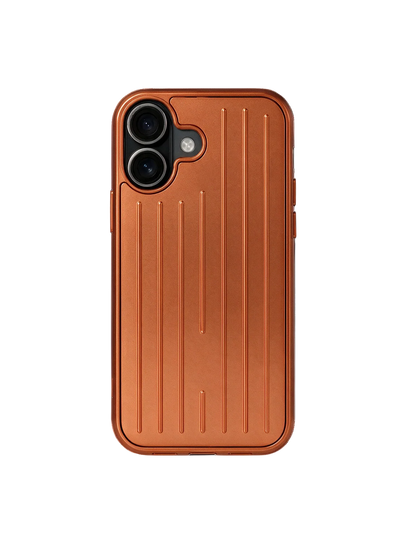 Royalty Cases Aluminium Case for iPhone 17 in Orange, view 1