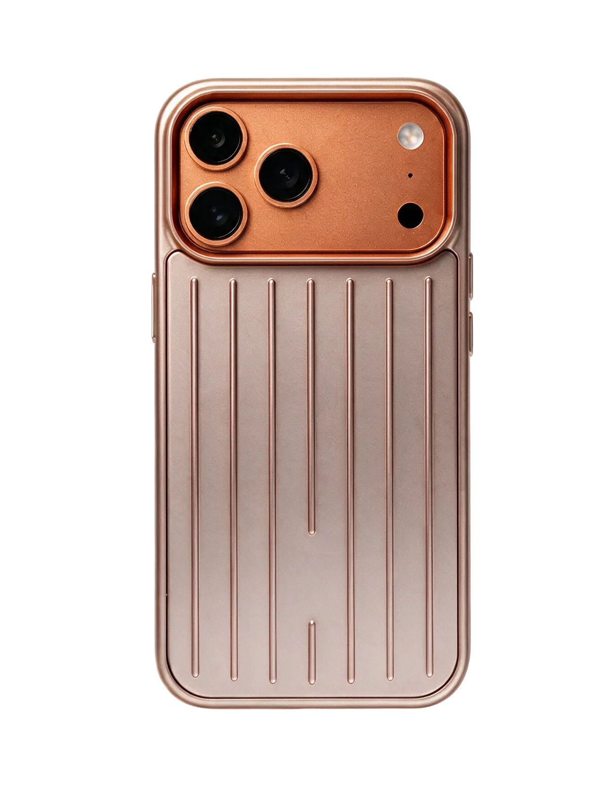Royalty Cases Aluminium Case for iPhone 17 Pro Max in Rose Gold, view 2