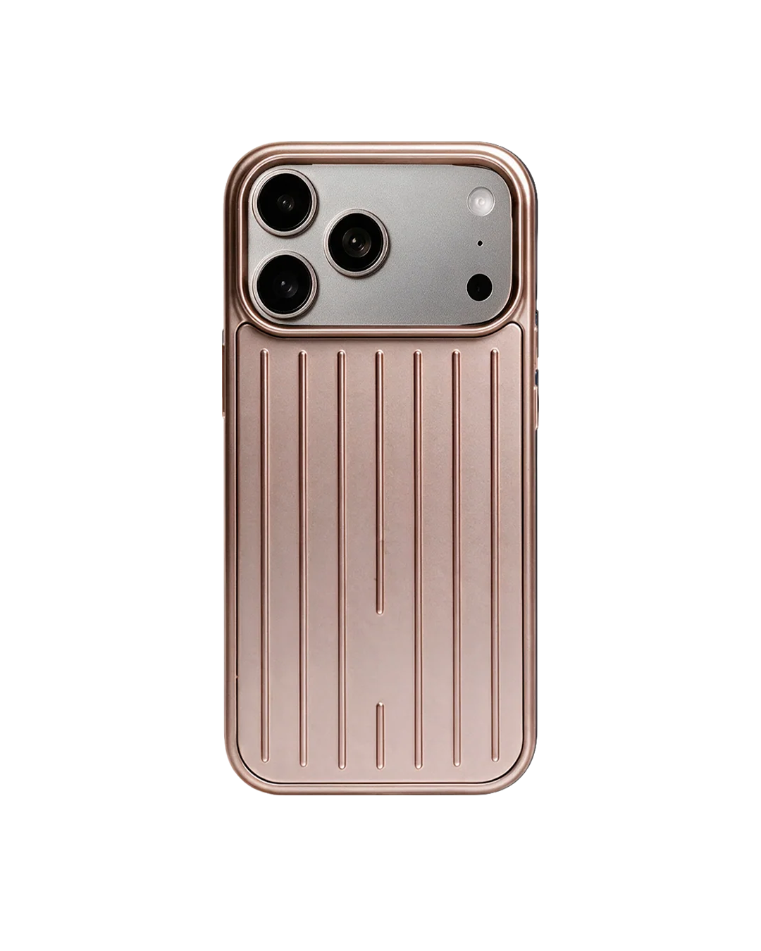 Royalty Cases Aluminium Case for iPhone 17 Pro Max in Rose Gold, view 3