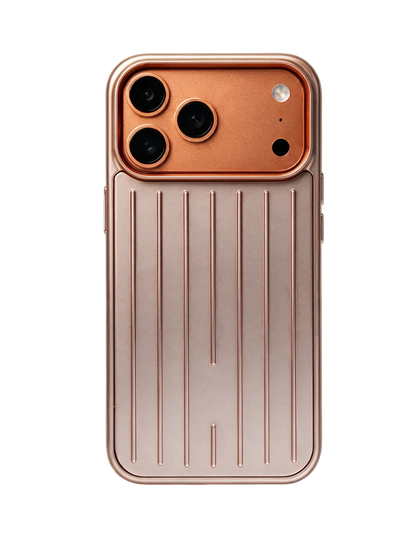 Royalty Cases Aluminium Case for iPhone 17 Pro in Rose Gold, view 2