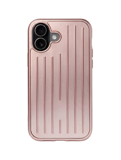 Royalty Cases Aluminium Case for iPhone 17 in Rose Gold, view 1
