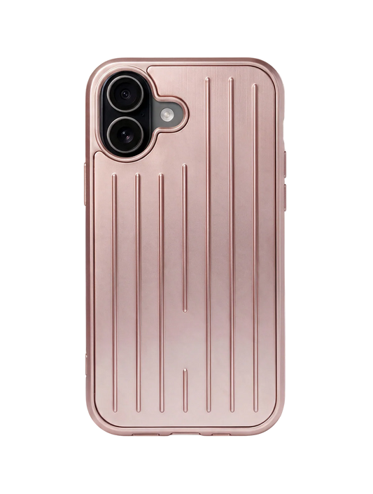 Royalty Cases Aluminium Case for iPhone 17 in Rose Gold, view 1