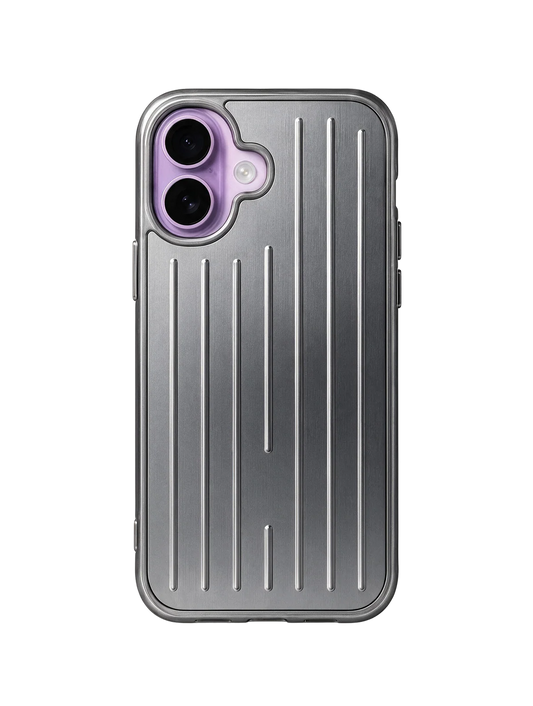 Royalty Cases Aluminium Case for iPhone 17 in Silver, view 1