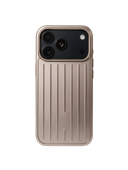 Royalty Cases Aluminium Case for iPhone 18 Pro in Rose Gold, view 1