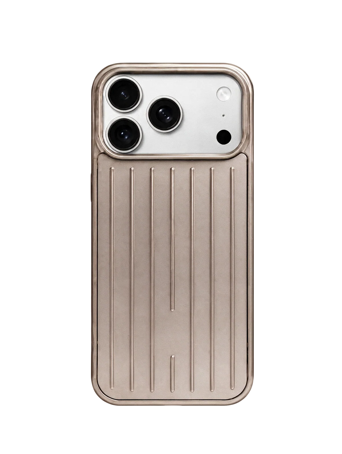 Royalty Cases Aluminium Case for iPhone 18 Pro in Rose Gold, view 2