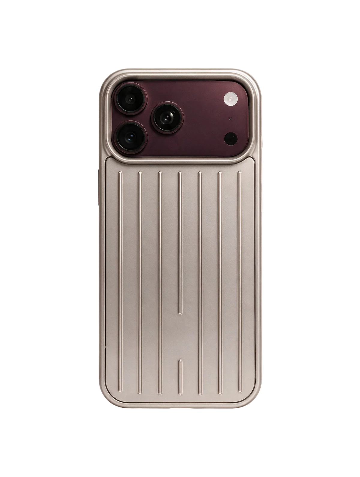 Royalty Cases Aluminium Case for iPhone 18 Pro in Rose Gold, view 3