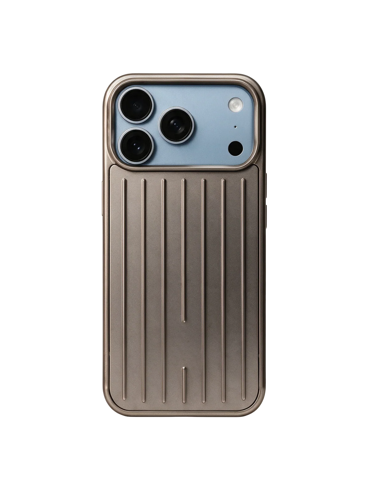 Royalty Cases Aluminium Case for iPhone 18 Pro in Rose Gold, view 4