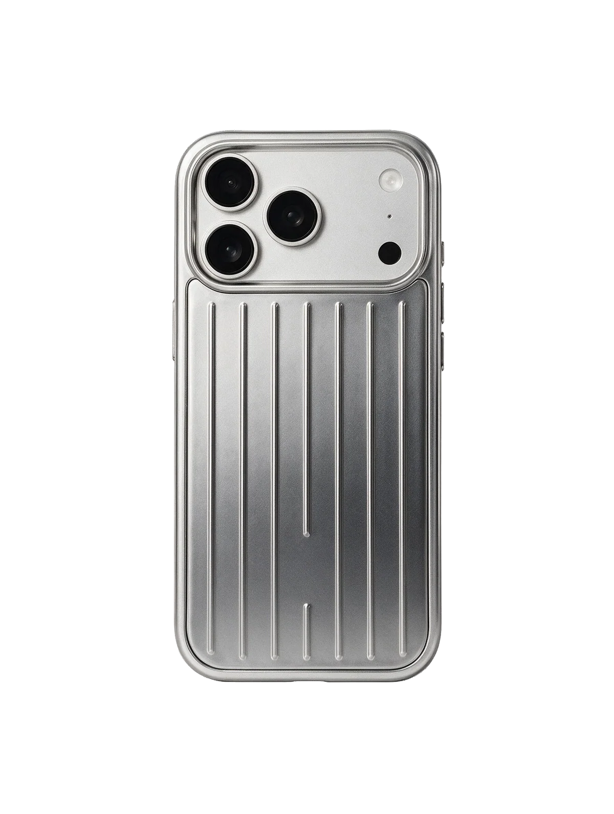 Royalty Cases Aluminium Case for iPhone 18 Pro in Silver, view 1
