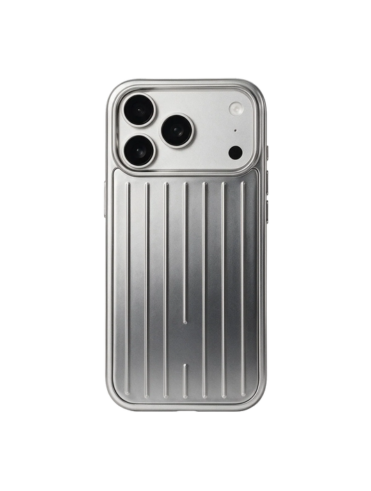 Royalty Cases Aluminium Case for iPhone 18 Pro in Silver, view 1