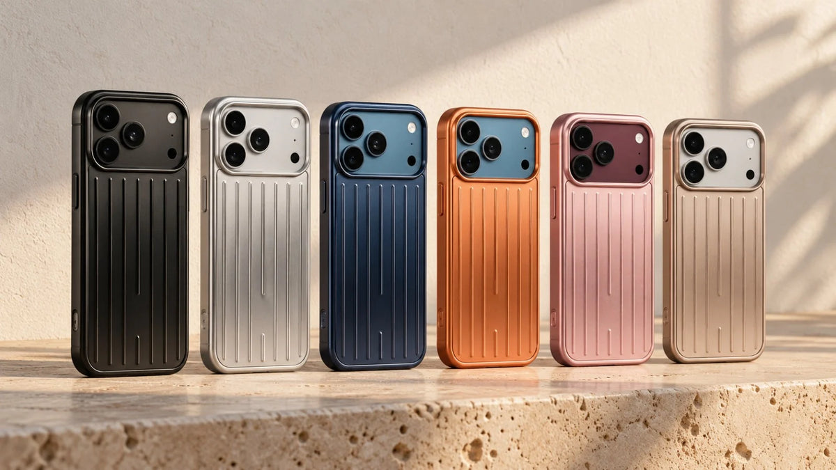 aluminium case six colours