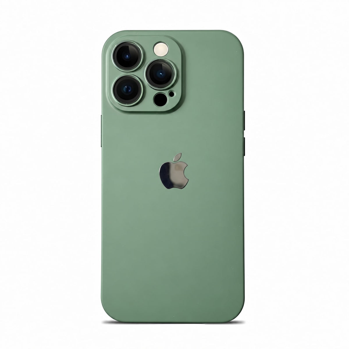 Matte Premium Green case for iPhone 12 to 16 Pro