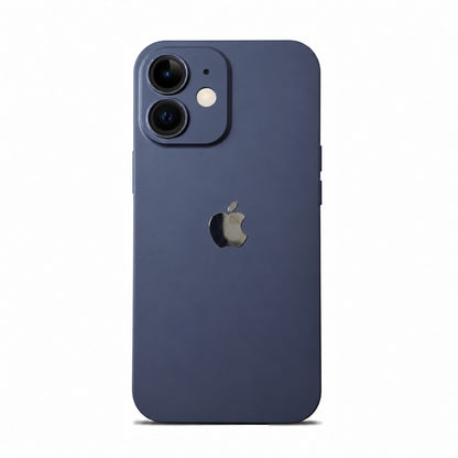 Matte Premium Navy Blue case for iPhone 12