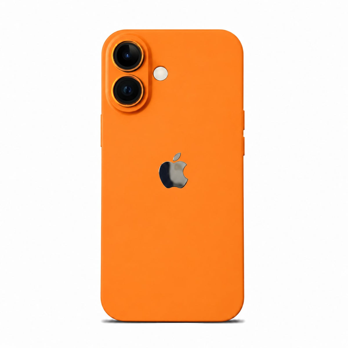 Matte Premium Orange case for iPhone 16 and 17