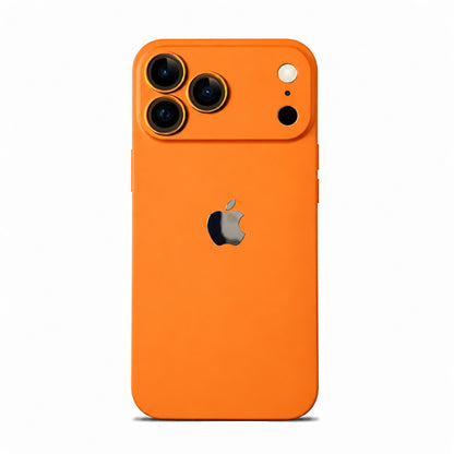 Matte Premium Orange case for iPhone 17 Pro and 18 Pro