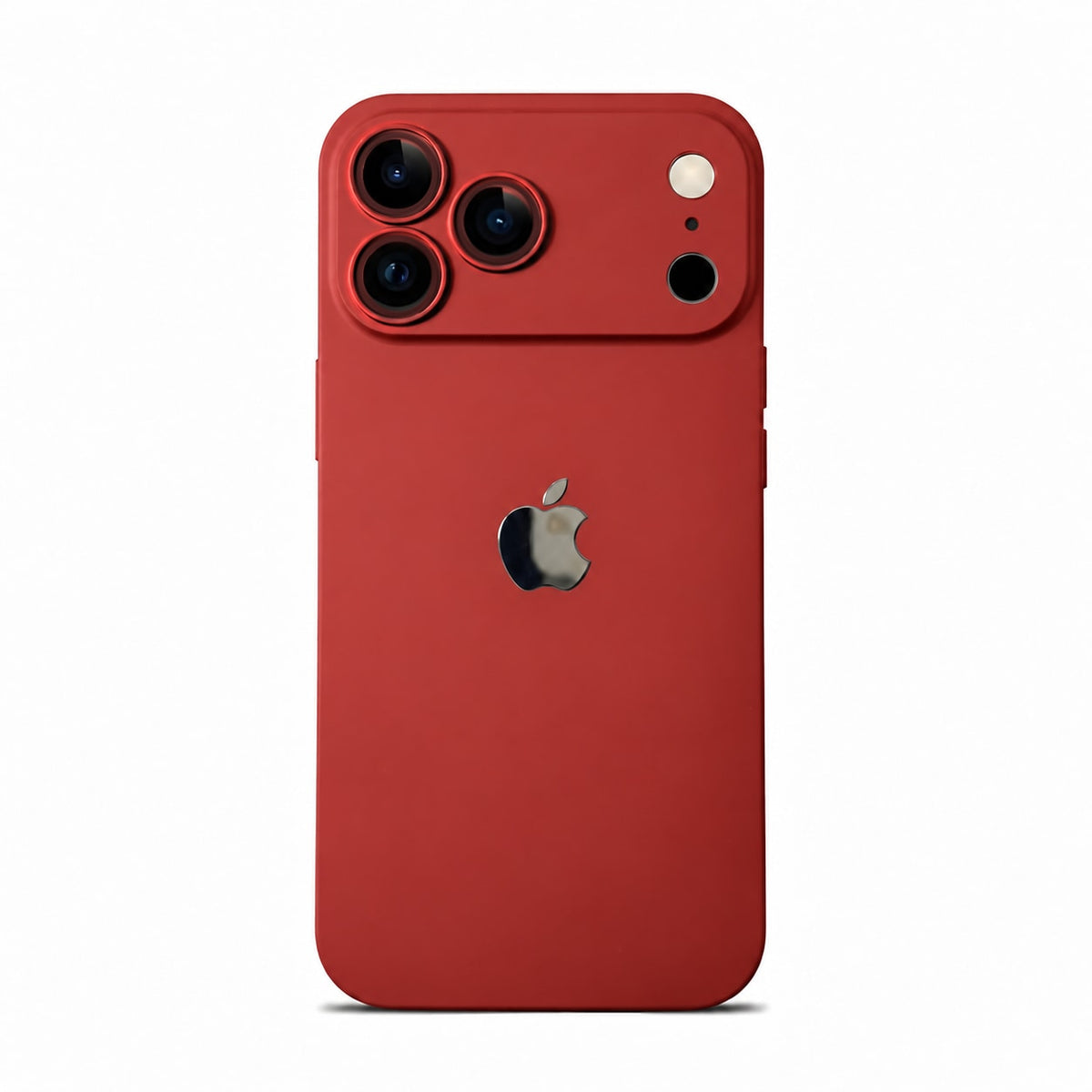 Matte Premium Red case for iPhone 17 Pro and 18 Pro