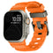 Orange / Titanium