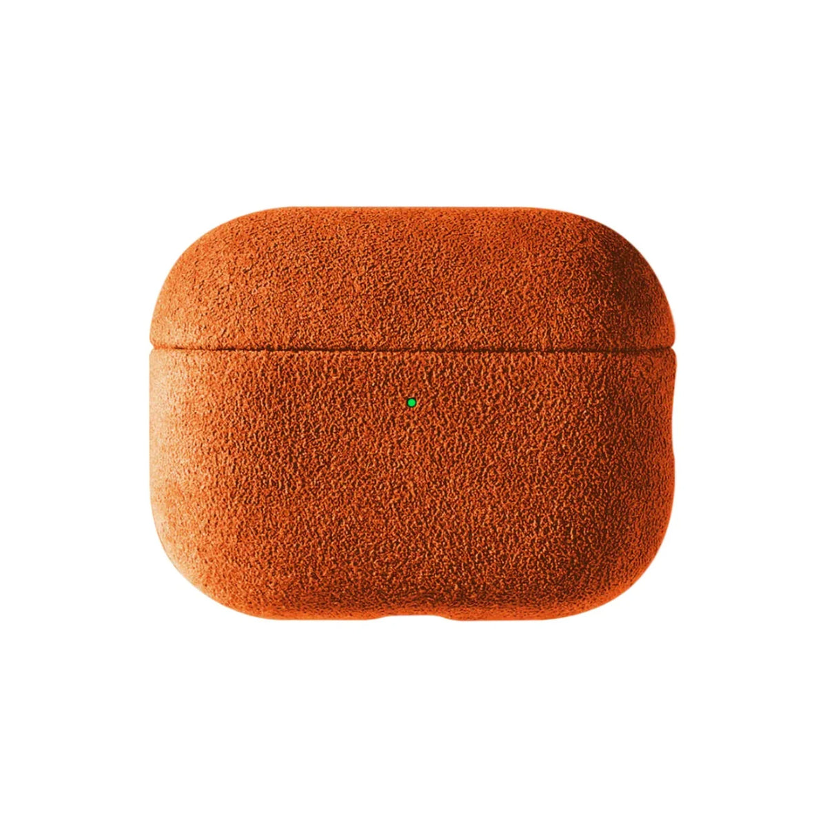 Velluto AirPods Case in Orange suede