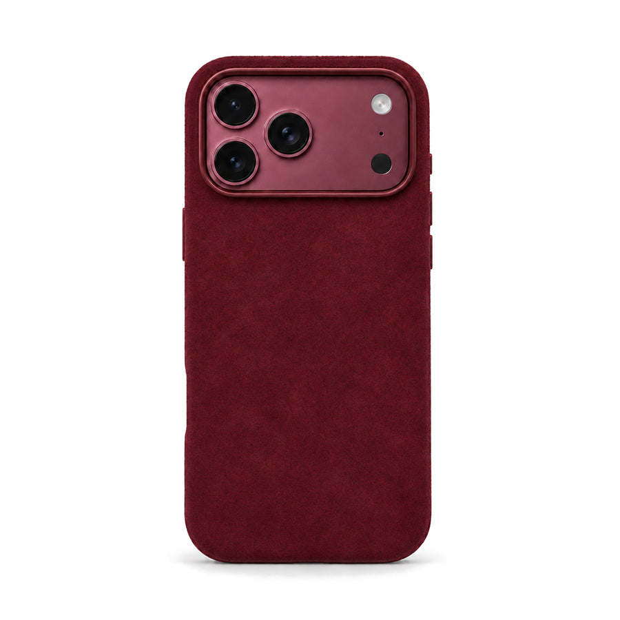 Velluto Case iPhone 18 Pro - Wine